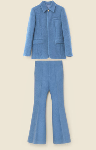 Suit in casentino wool