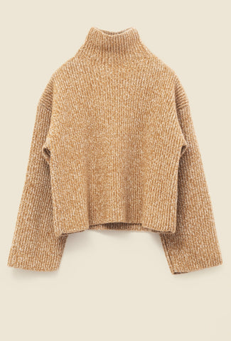 Large turtleneck in cashmere